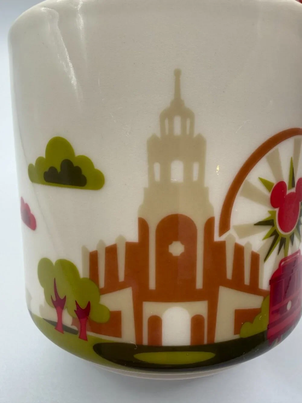 Disney Parks Starbucks 'You Are Here' California Mug